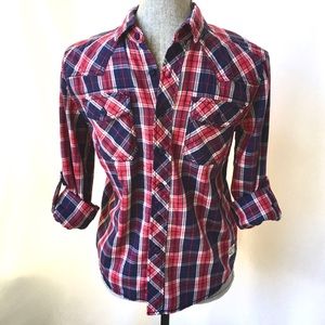 Buffalo by David Bitton Classic Plaid Button Down